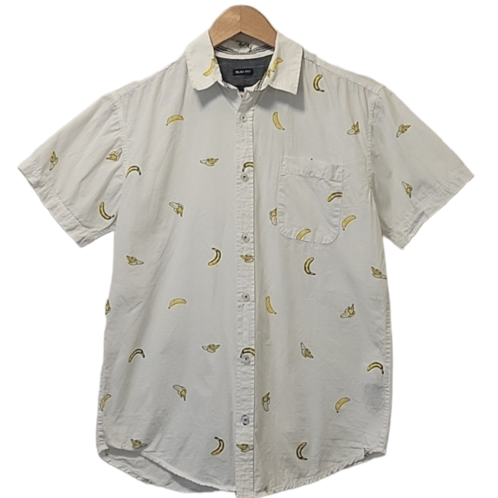 Drill Clothing Company Bannana Button Down, Size M